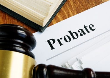 Legal document about probate with a judge's gavel - Legacy Law Centers